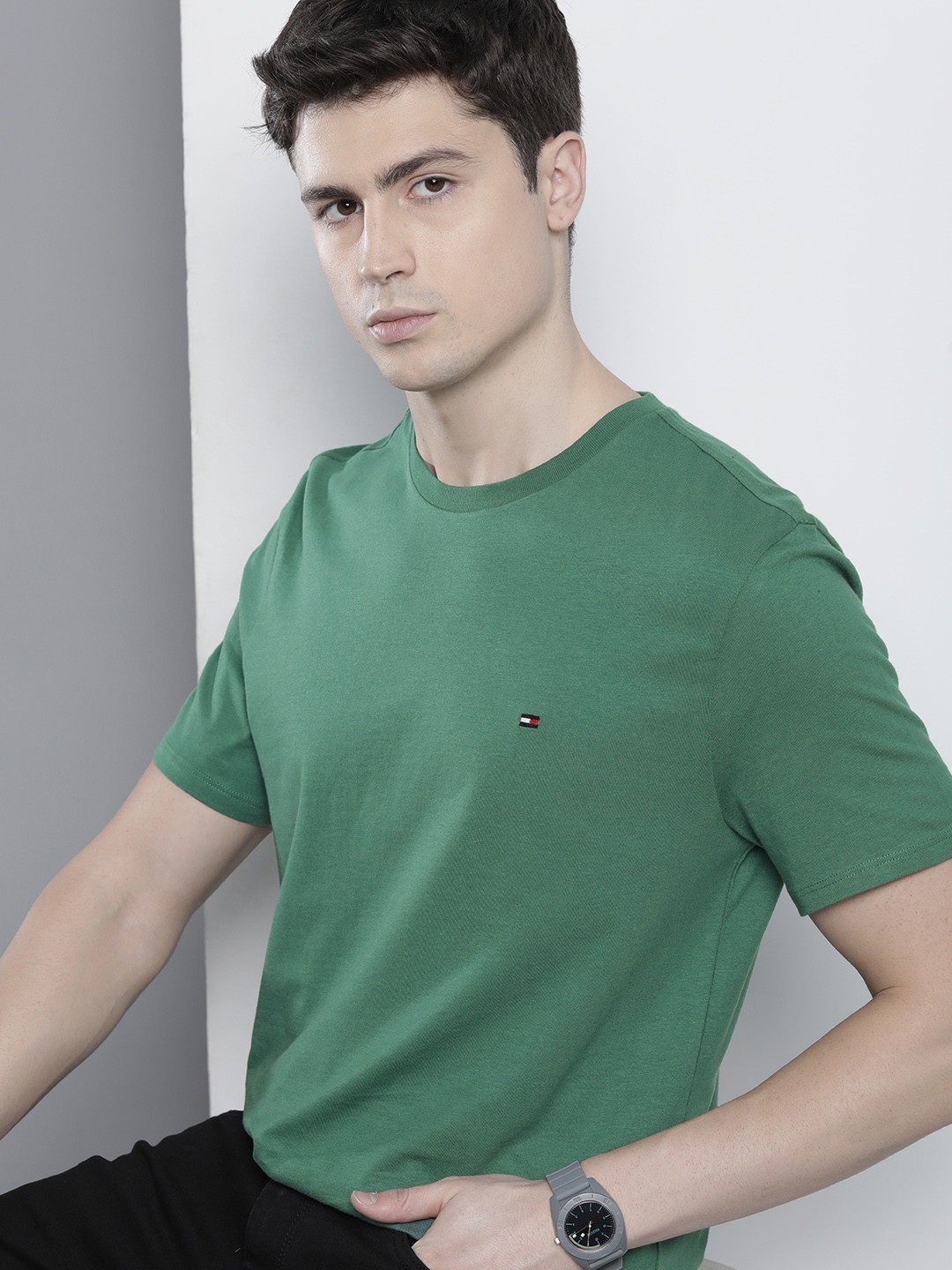 

Tommy Hilfiger Pure Cotton T-shirt, Green