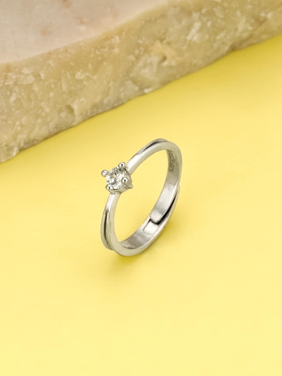 

GIVA 925 Silver Zircon Love Island Ring