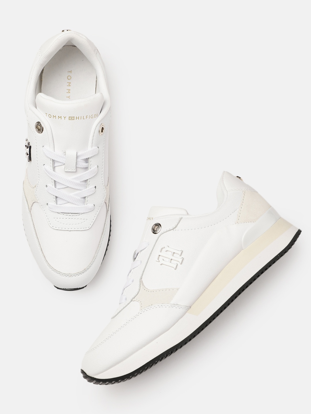 

Tommy Hilfiger Women White Sneakers