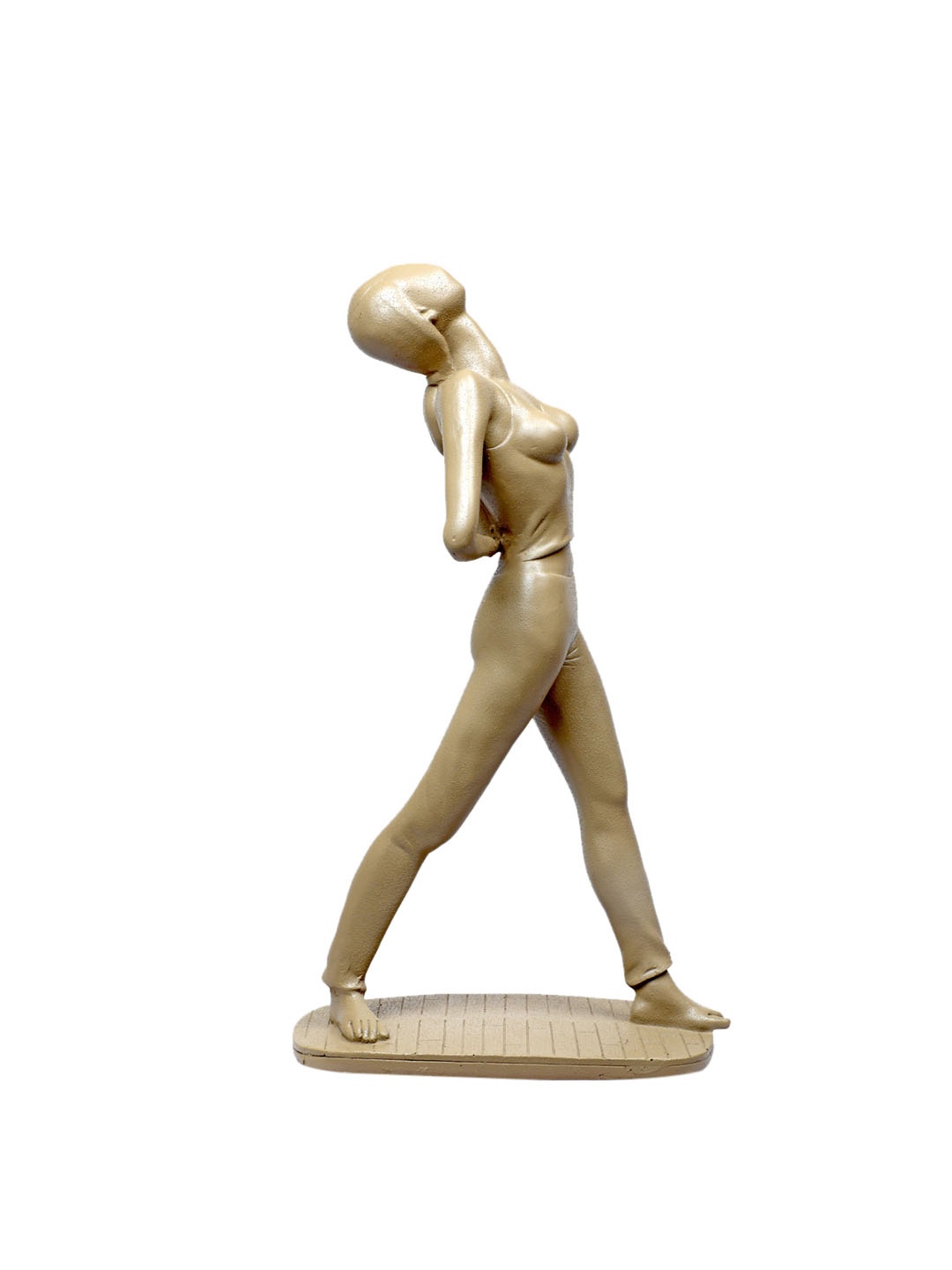

TANSHA QUO Beige Healthy Yoga Pose Figurine Showpiece
