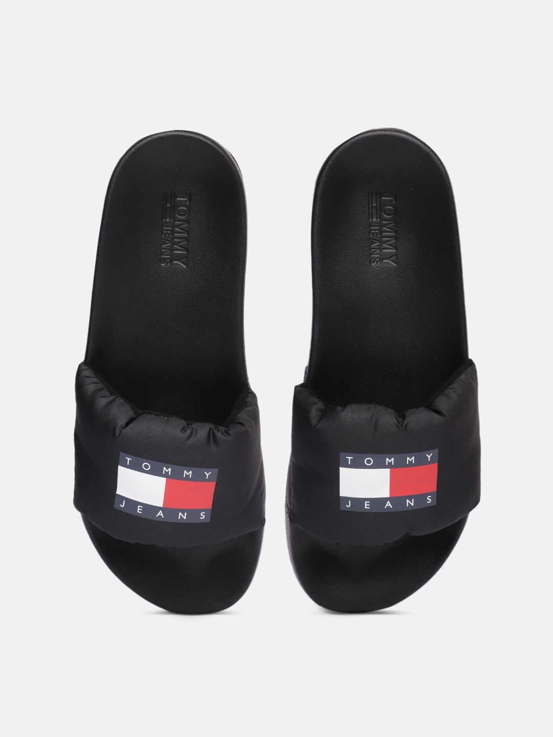 

Tommy Hilfiger Women Black Printed Sliders