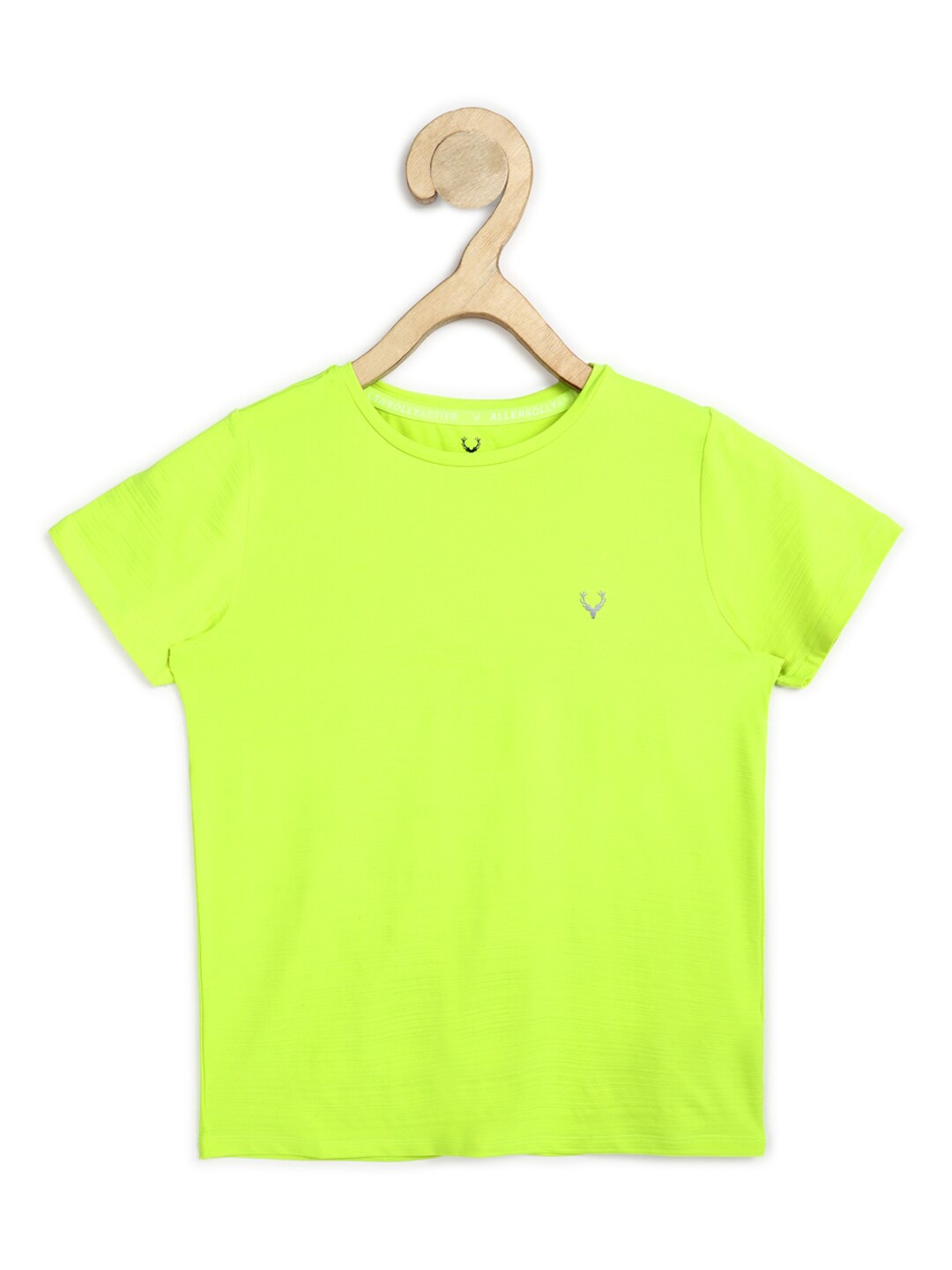 

Allen Solly Junior Boys Green Extended Sleeves T-shirt