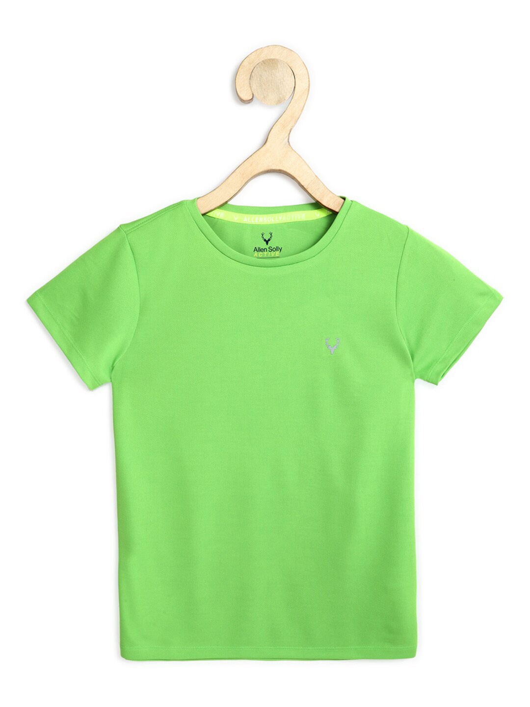 

Allen Solly Junior Boys Green Extended Sleeves T-shirt