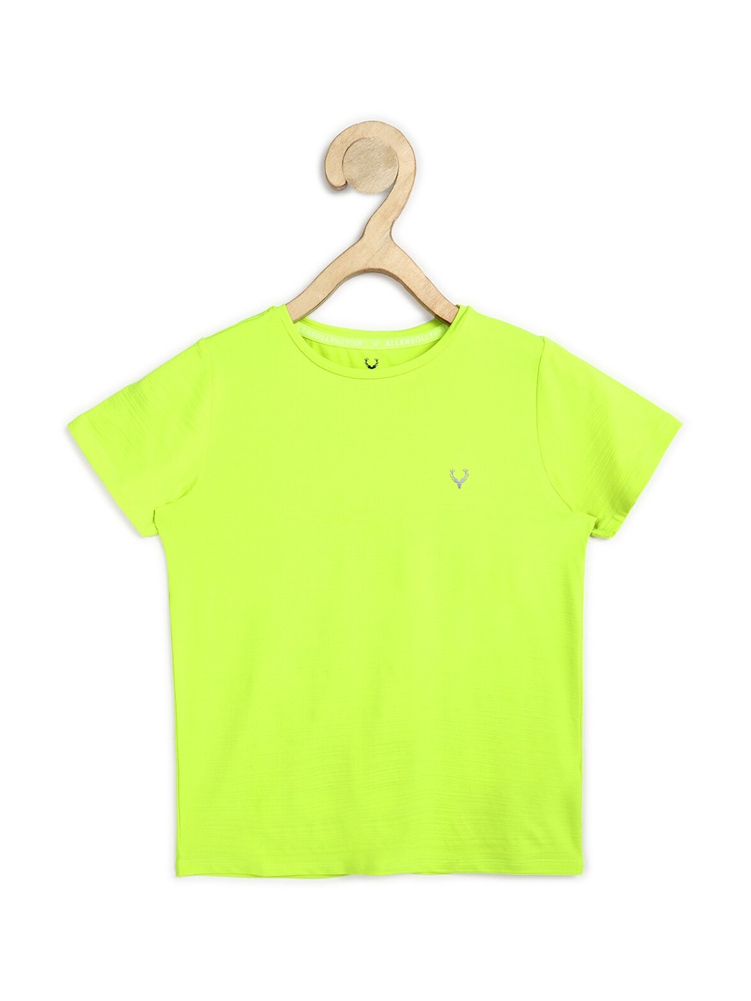 

Allen Solly Junior Boys Green Extended Sleeves T-shirt