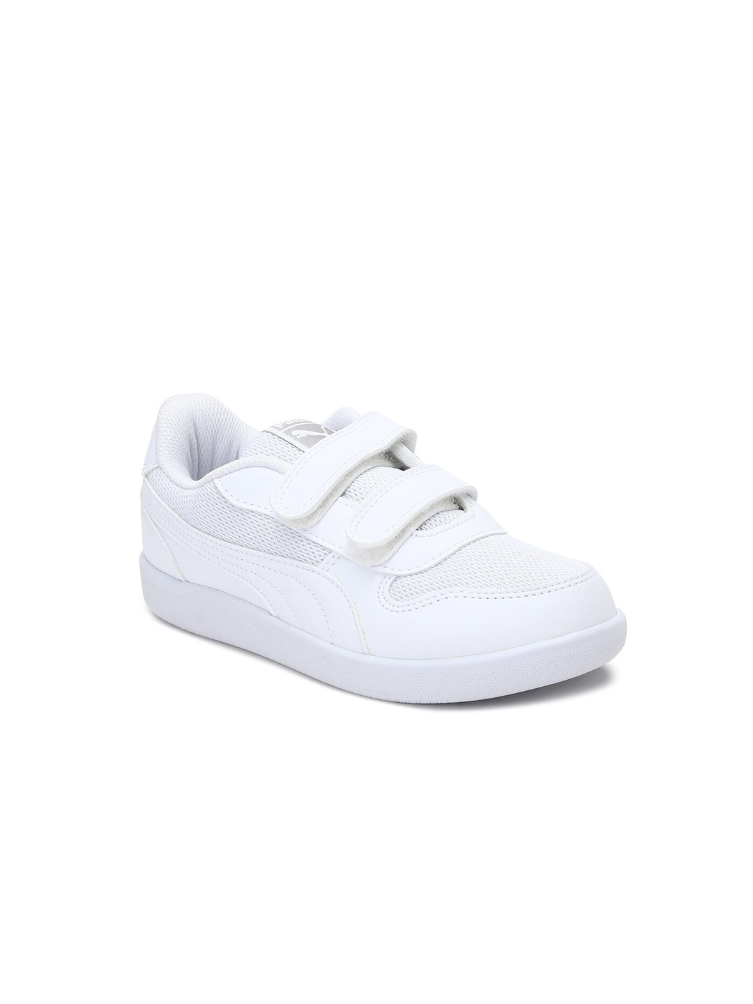 

Puma Kids White Solid Casual Sneakers