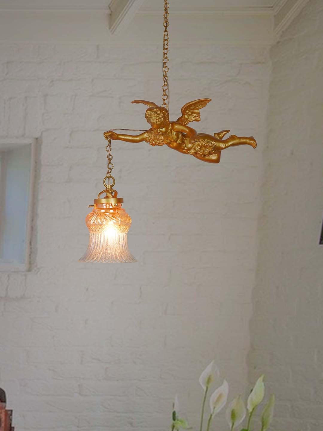 

Fos Lighting Gold-Toned Solid Ceiling Lamps