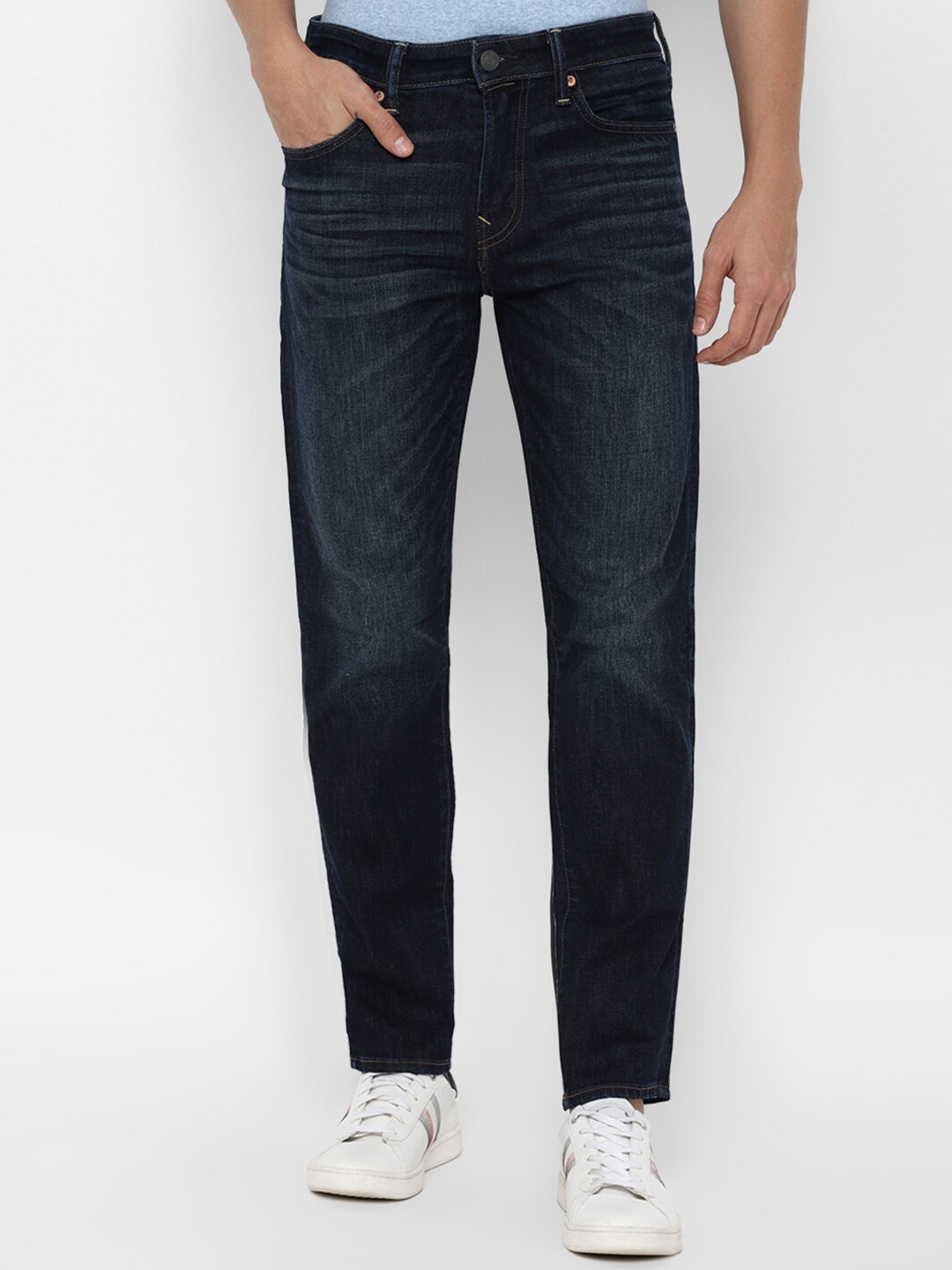 

AMERICAN EAGLE OUTFITTERS Men Blue Slim Fit Light Fade Jeans