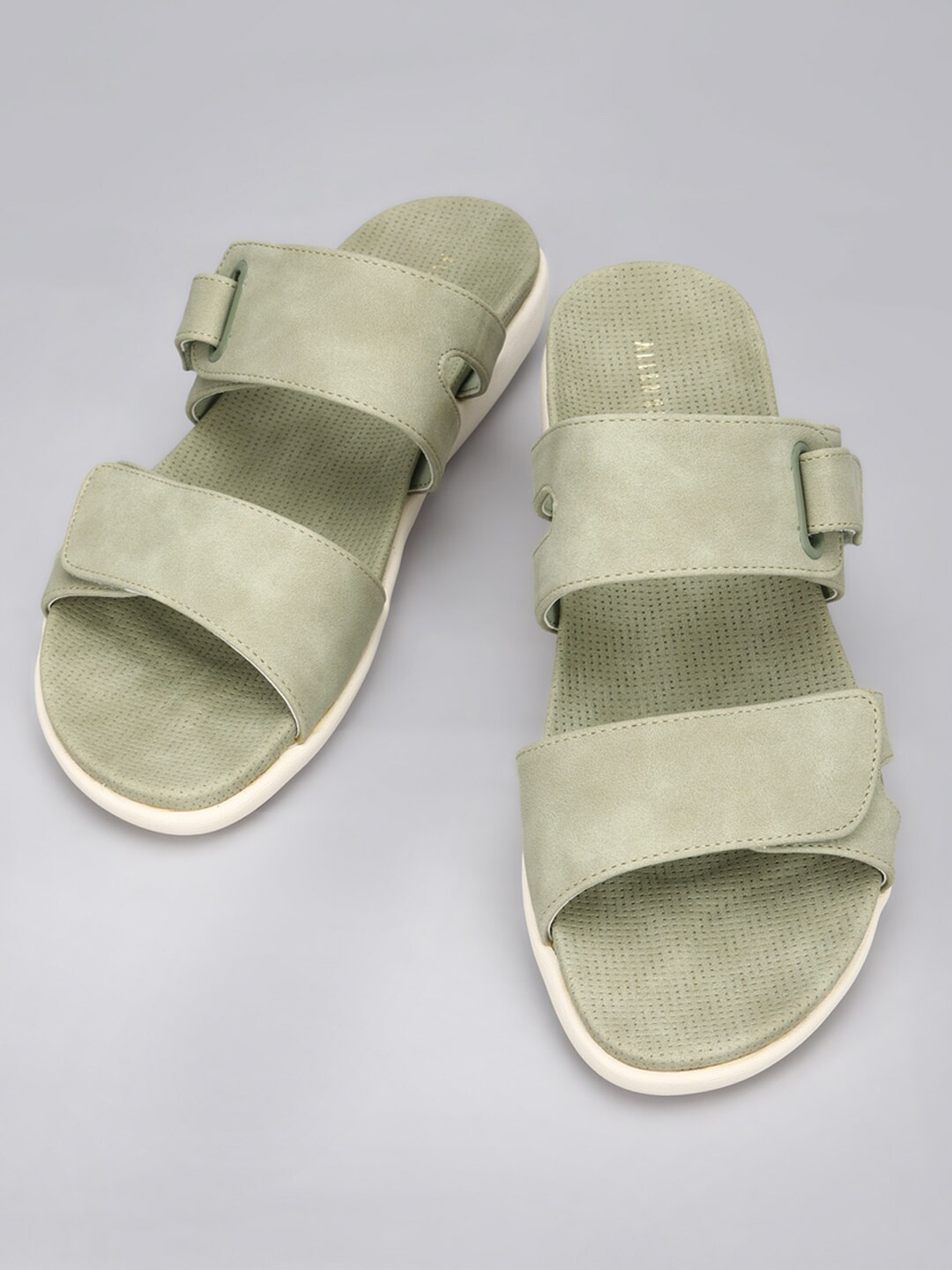 

Allen Solly Woman Green Open Toe Flats