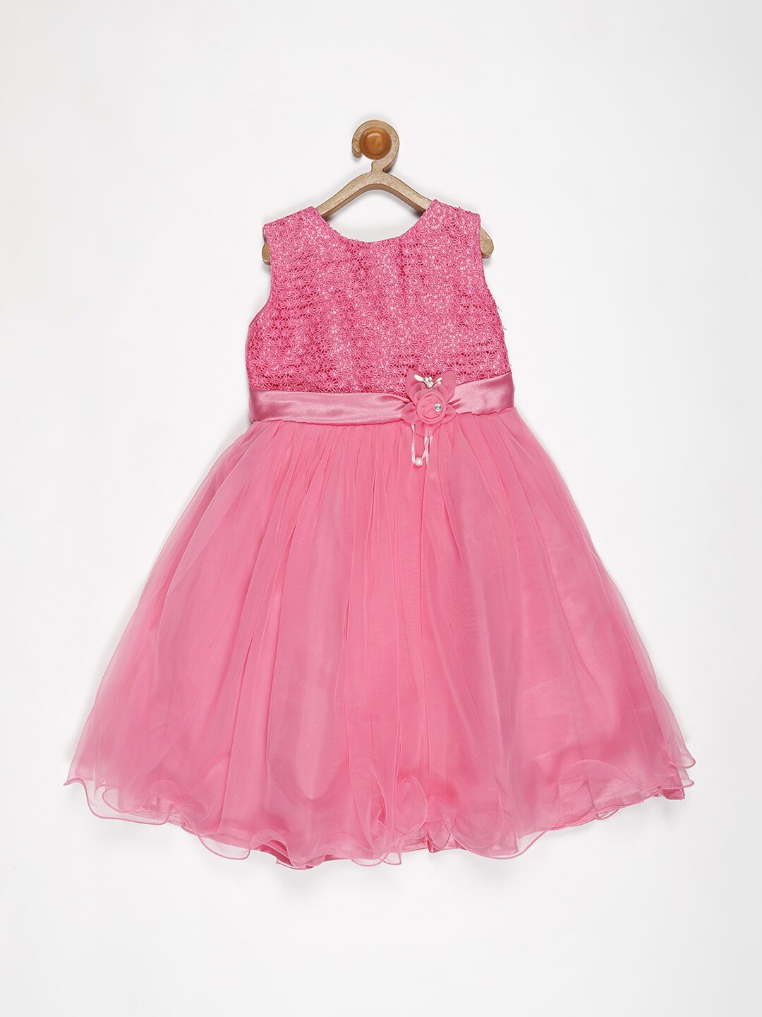 

V2 Value & Variety Pink Net Dress