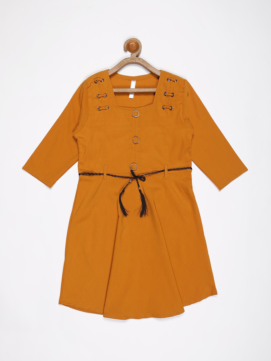 

V2 Value & Variety Mustard Yellow Dress
