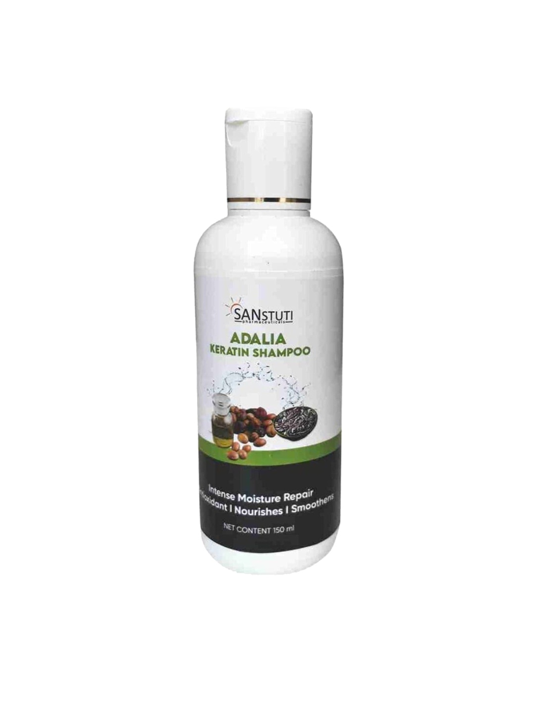 

KETOGLARE Adalia Keratin Shampoo for Intense Moisture Repair - 150ml, White