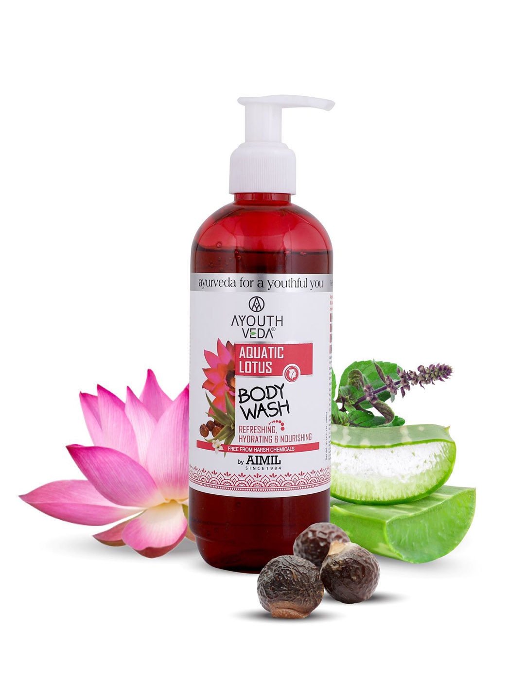 

AYOUTHVEDA Aquatic Body Wash 300 ml, Brown