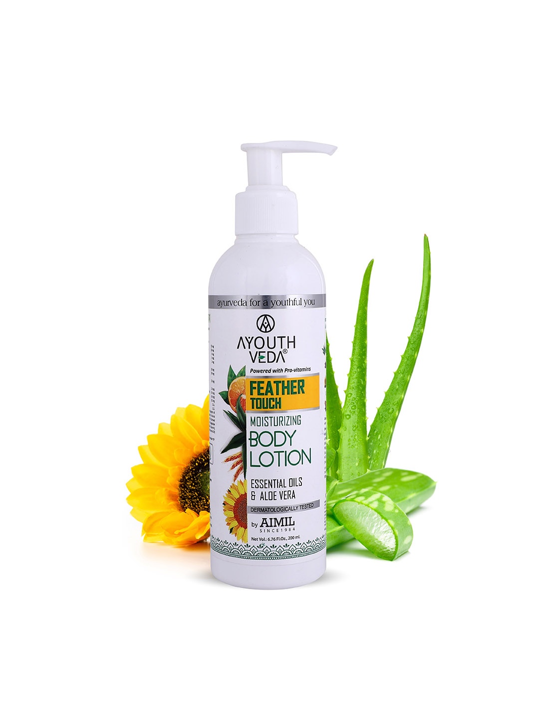 

AYOUTHVEDA Feather Touch Moisturizing Body Lotion, Gold