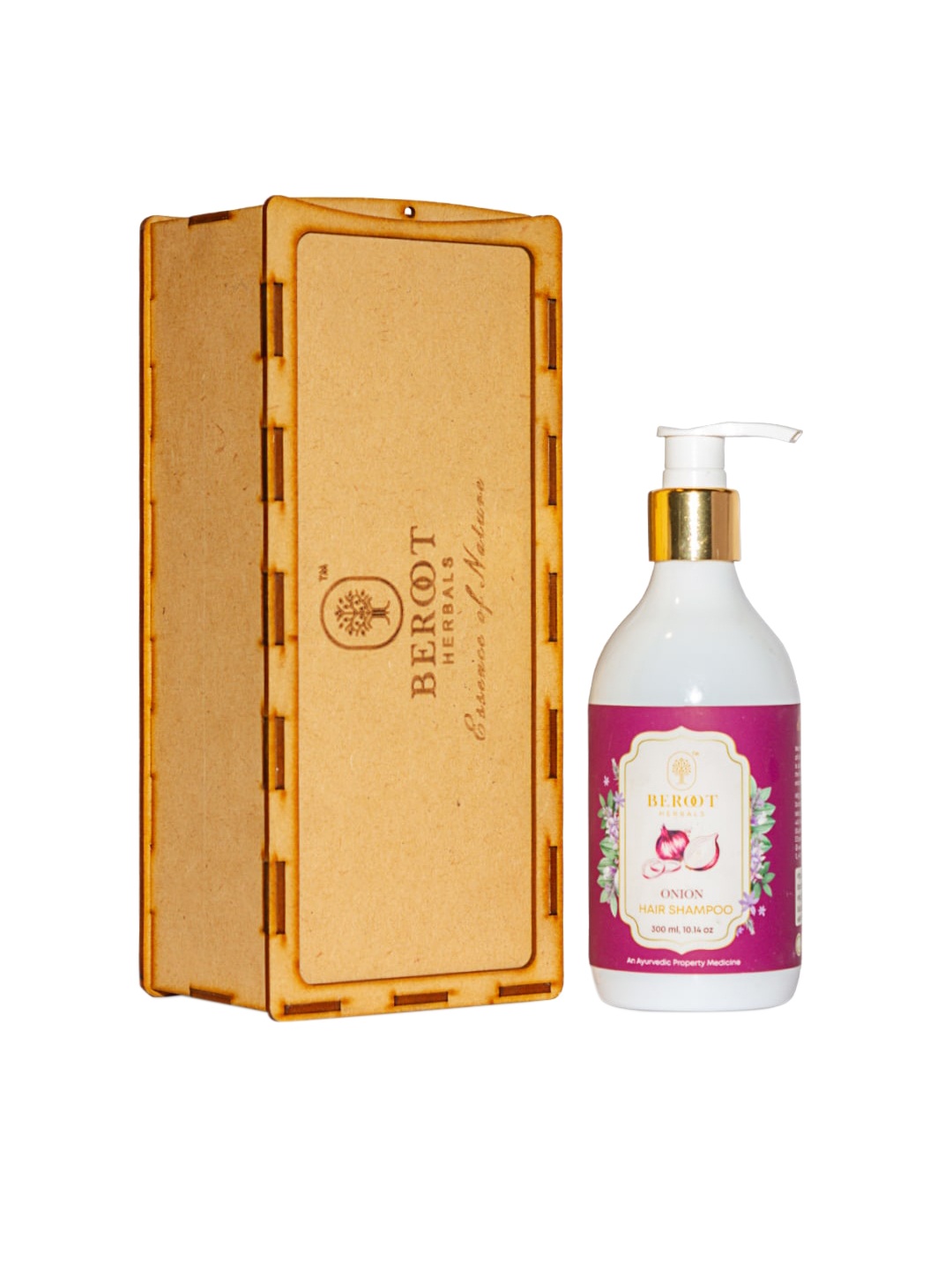 

BEROOT HERBALS Essence of Nature Red Onion Hair Shampoo - 300ml, White