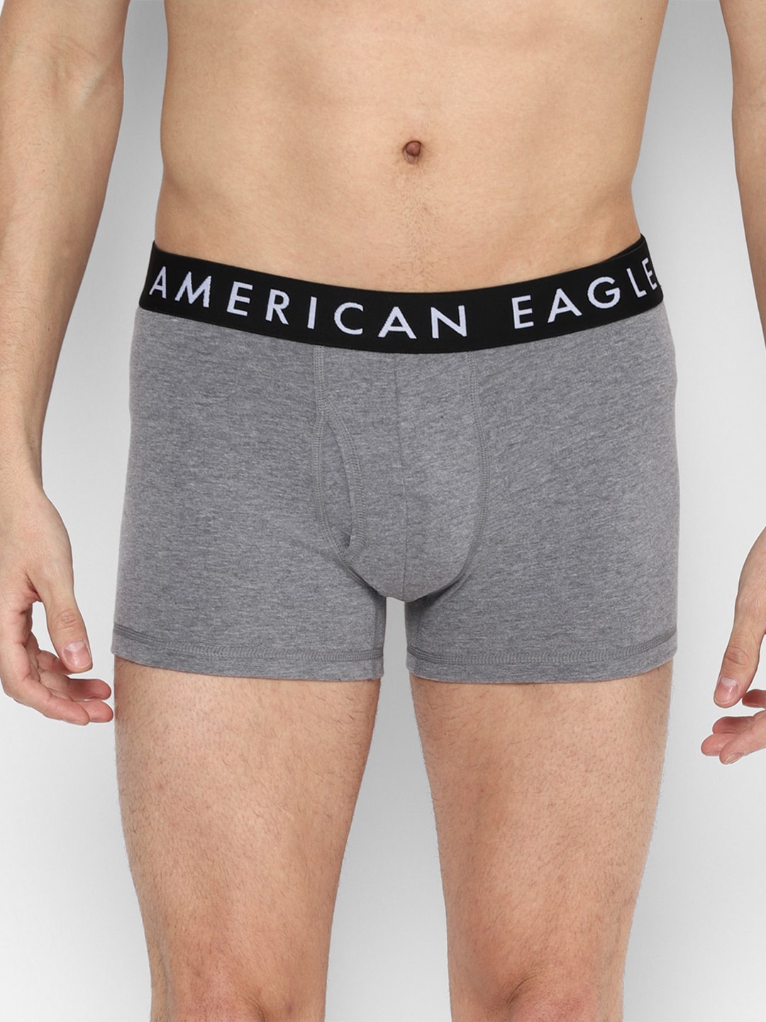 

AMERICAN EAGLE OUTFITTERS Men Grey Solid Trunk WEE0232514010