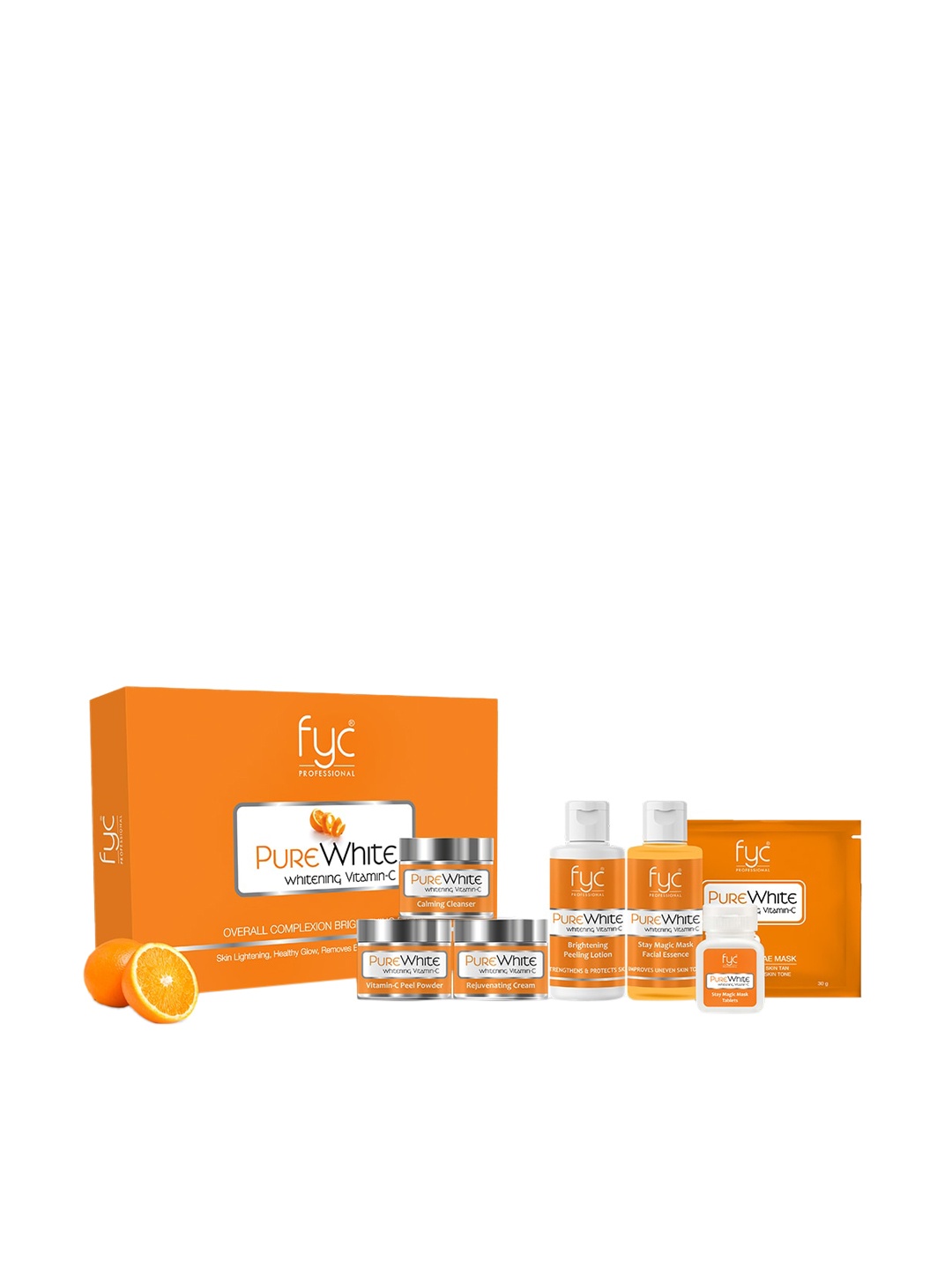 

FYC Professtional Whitening Vitamin-C Facial Kit, Orange