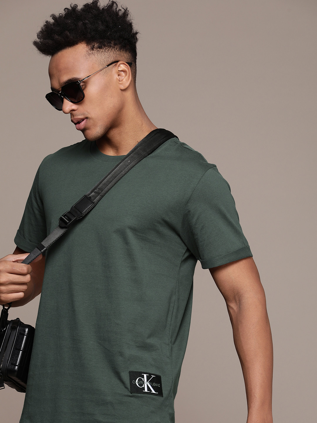 

Calvin Klein Jeans Pure Cotton T-shirt, Teal