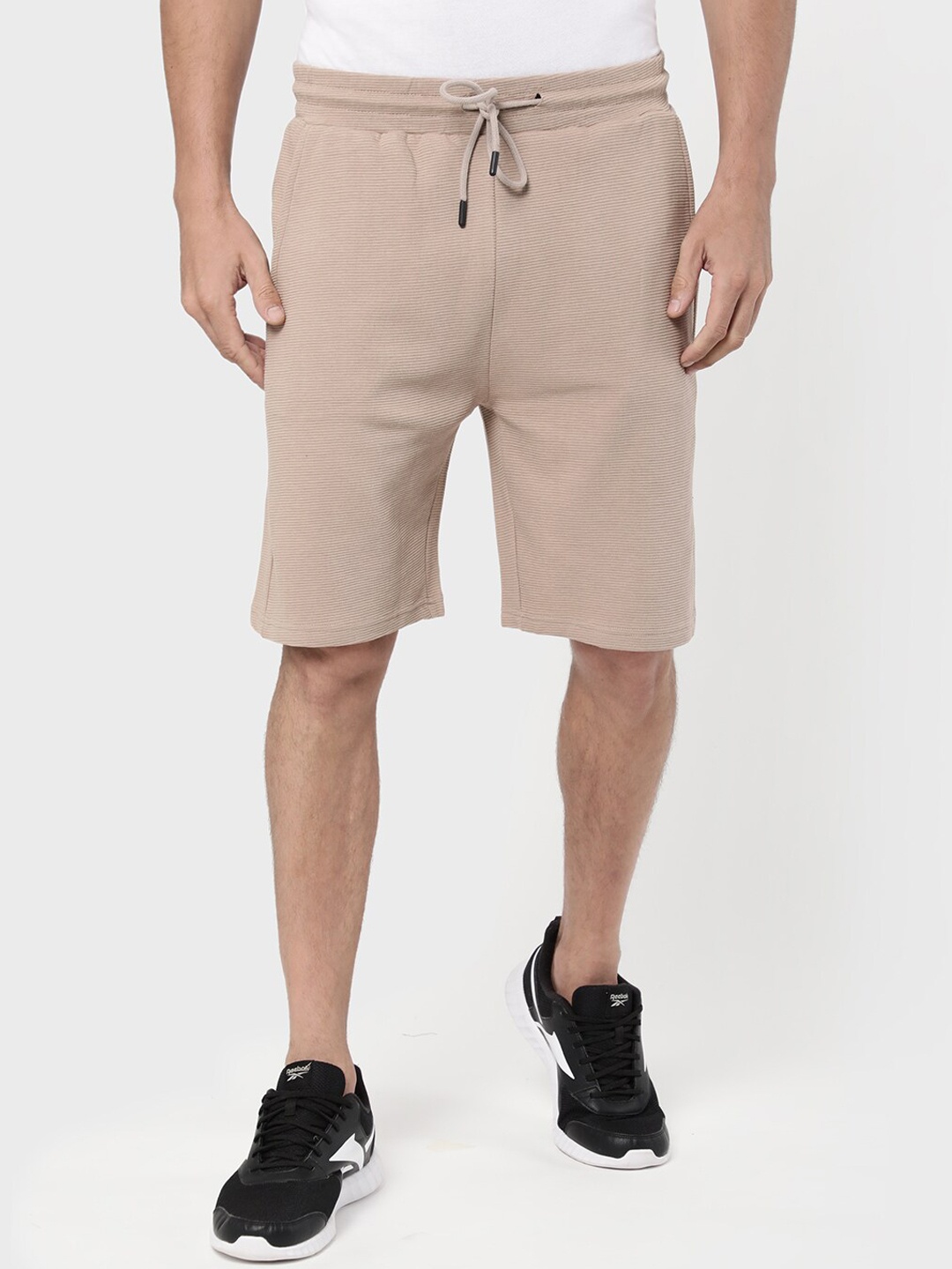 

R&B Men Beige Shorts