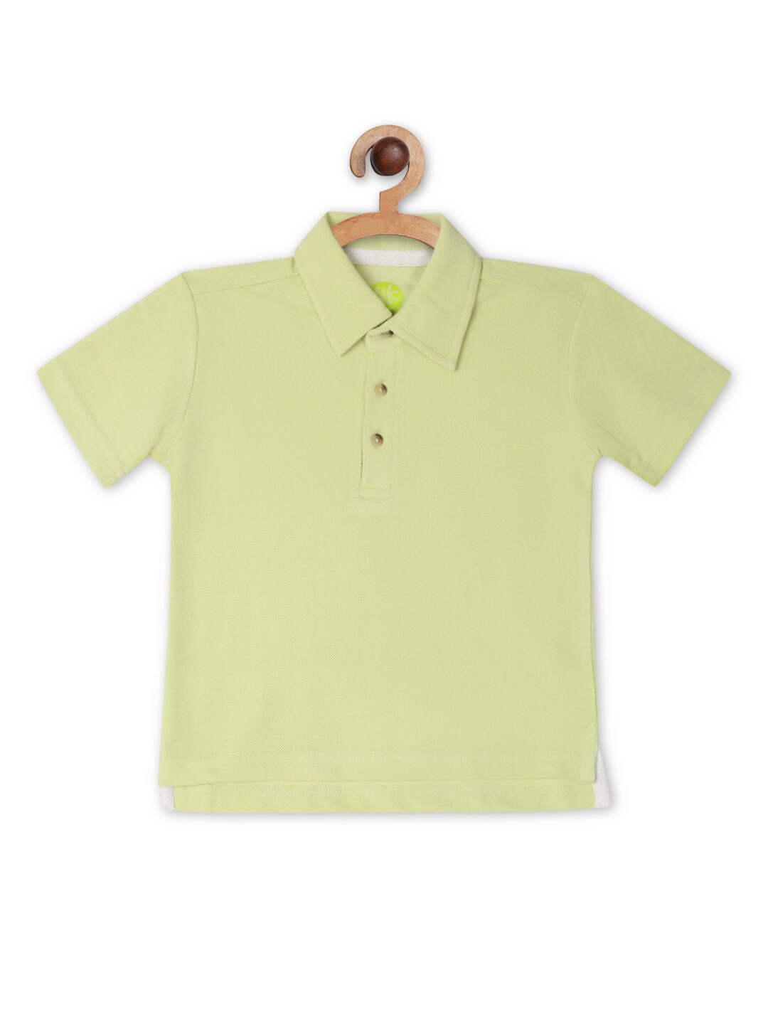 

YK Boys Green Polo Collar T-shirt