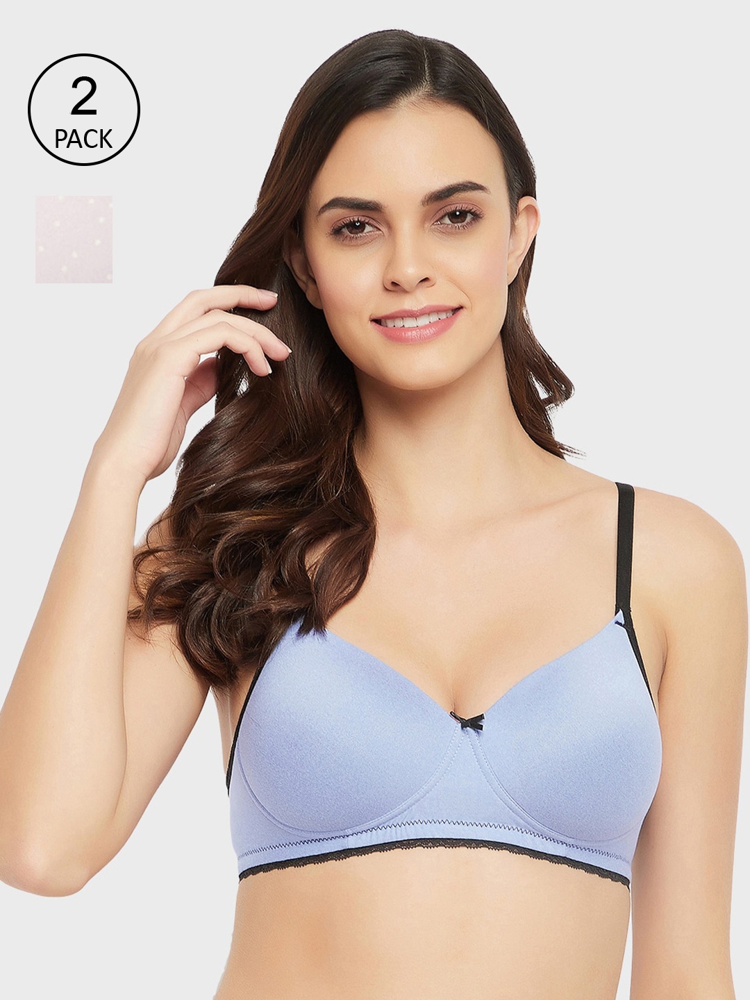 

Clovia Women Multi Bra, Blue