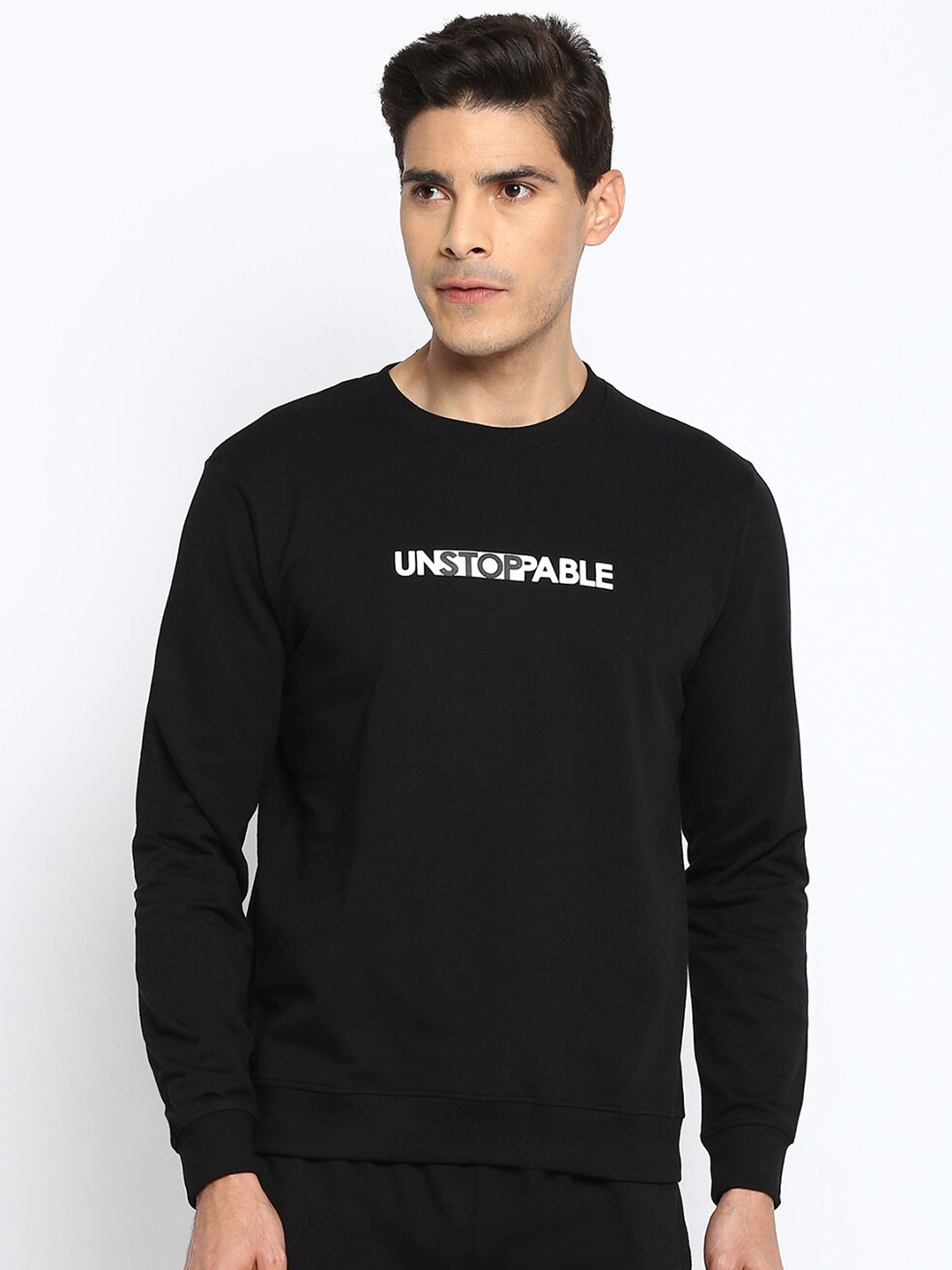 

R&B Men Black Sweatshirt