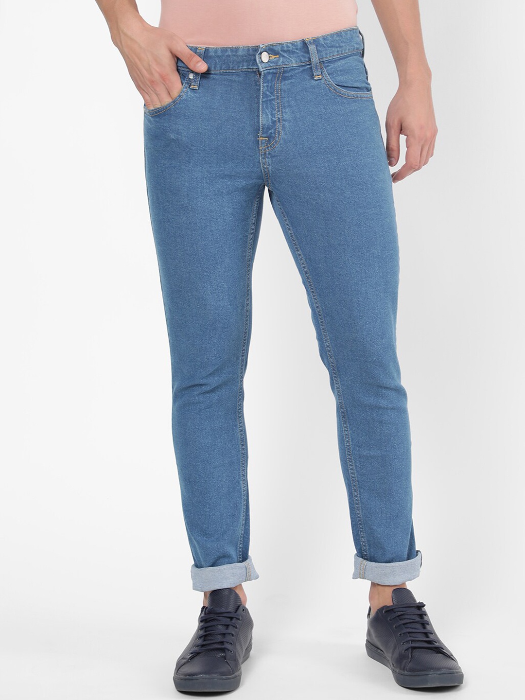 

R&B Men Blue Skinny Fit Jeans