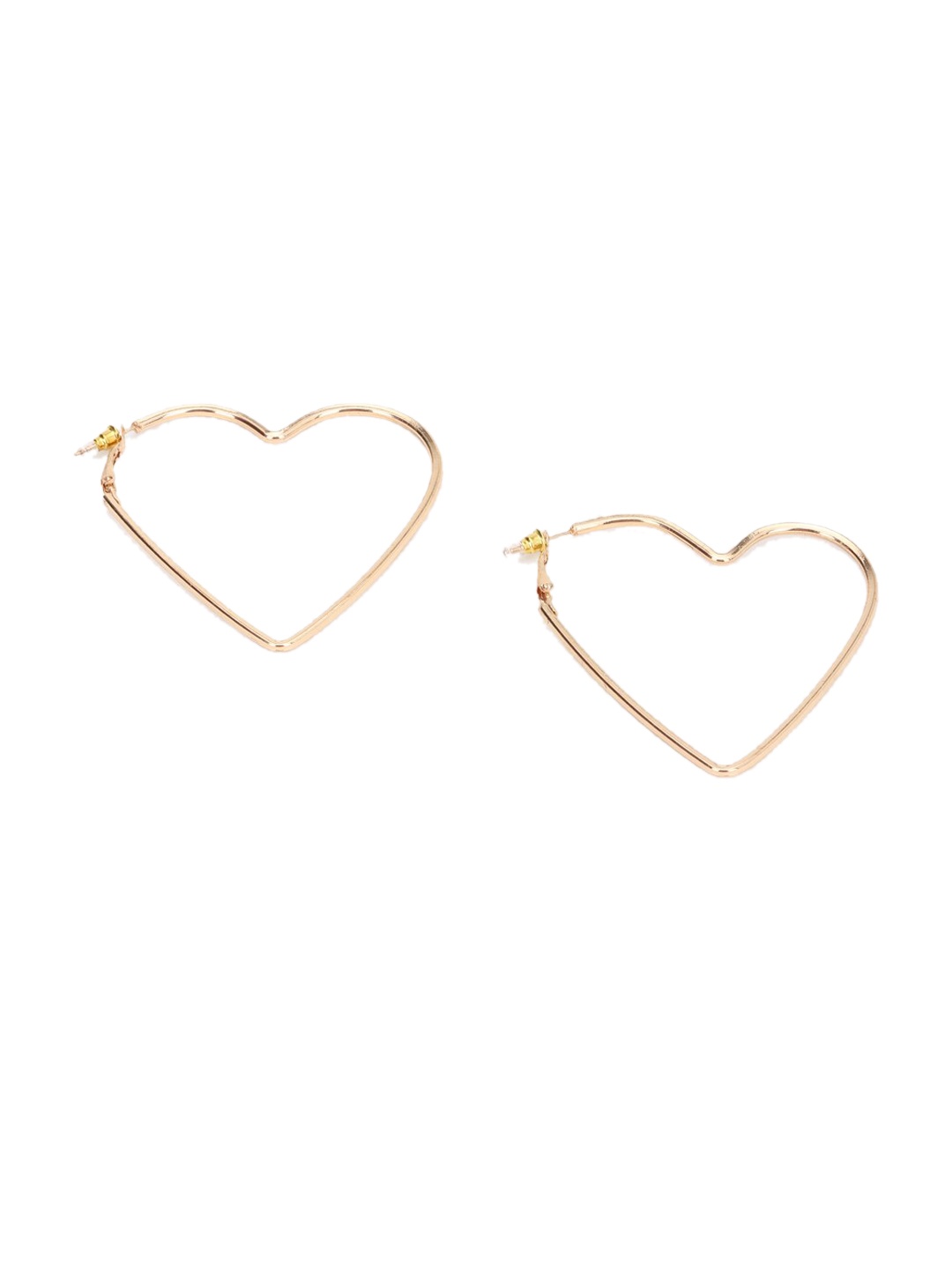 

FOREVER 21 Gold-Toned Contemporary Drop Earrings