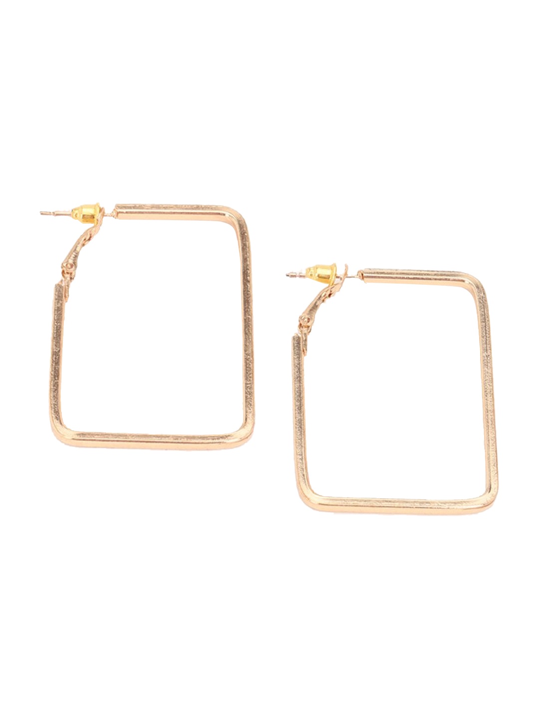 

FOREVER 21 Gold-Toned Contemporary Studs Earrings