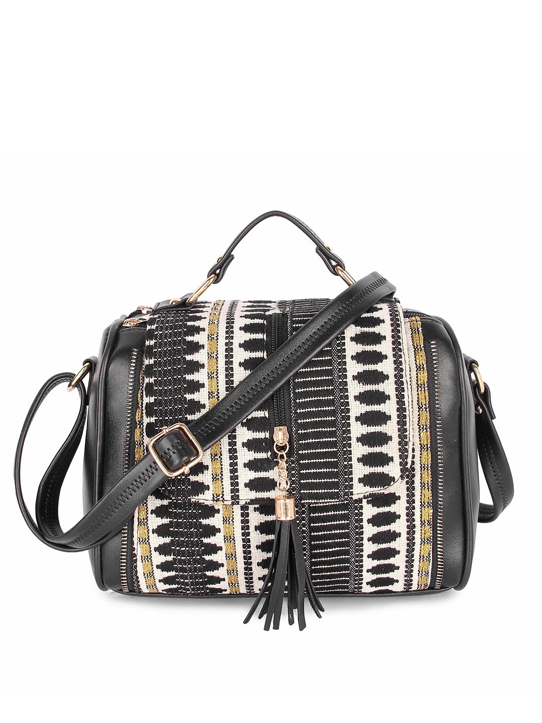 

Leather Retail Black PU Shopper Satchel