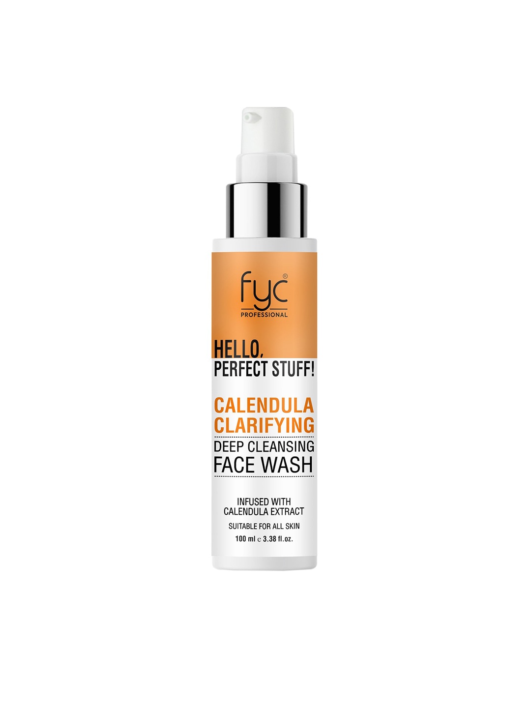 

FYC Professional Calendula Clarifying Face Wash, 100 ml, Transparent