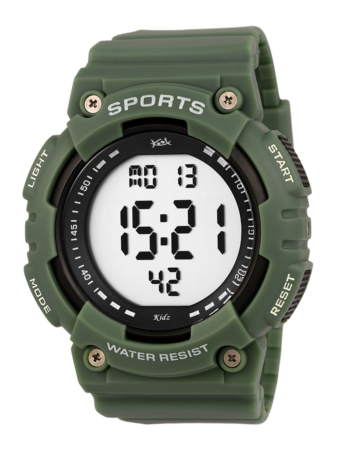 

Kool Kidz Unisex Kids Grey Dial & Green Straps Digital Watch KOOL KIDZ KK 255 GR