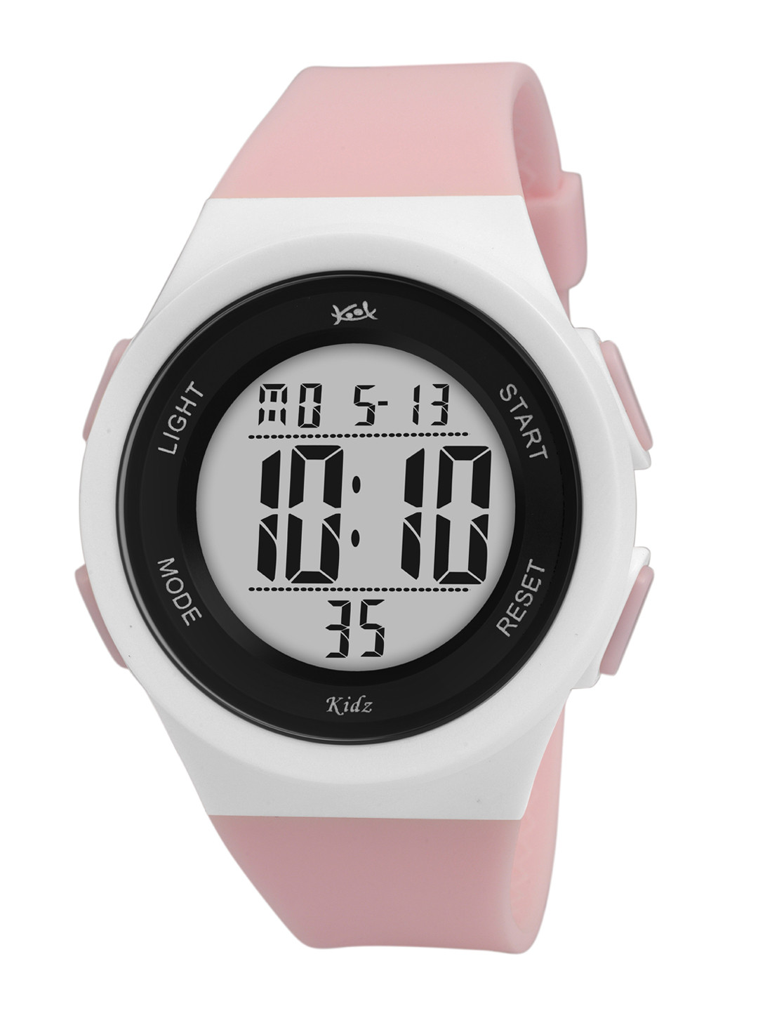 

Kool Kidz Unisex Kids Grey Dial & Pink Straps Digital Watch KOOL KIDZ KK 253D PK