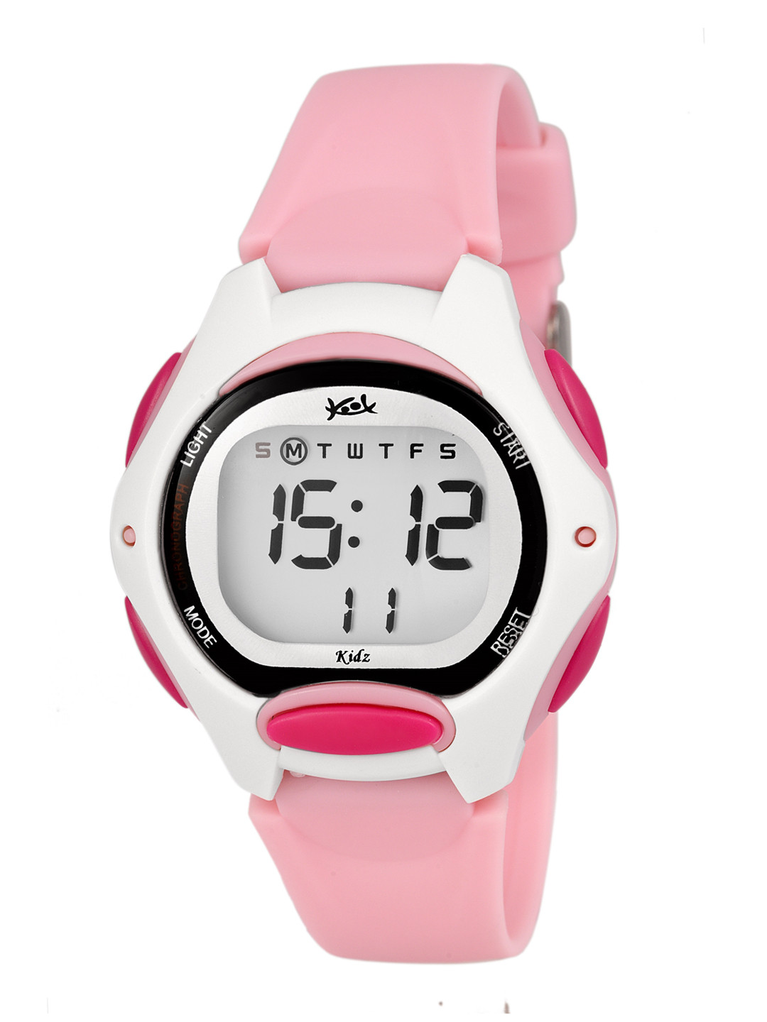 

Kool Kidz Unisex Kids Grey Dial & Pink Straps Digital Watch KOOL KIDZ KK 257 PK