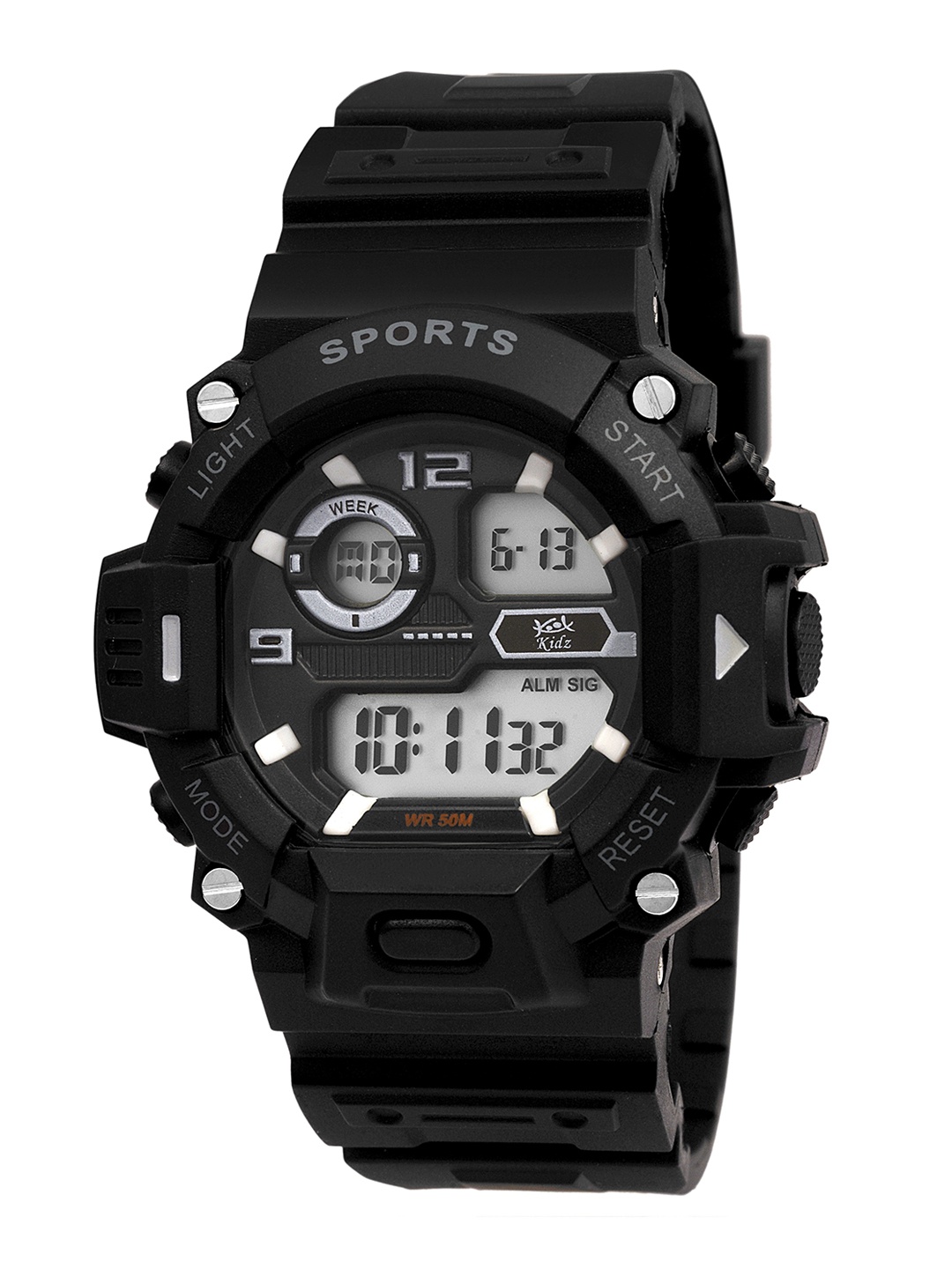 

Kool Kidz Unisex Kids Grey Dial & Black Straps Digital Watch KOOL KIDZ KK 246 BK