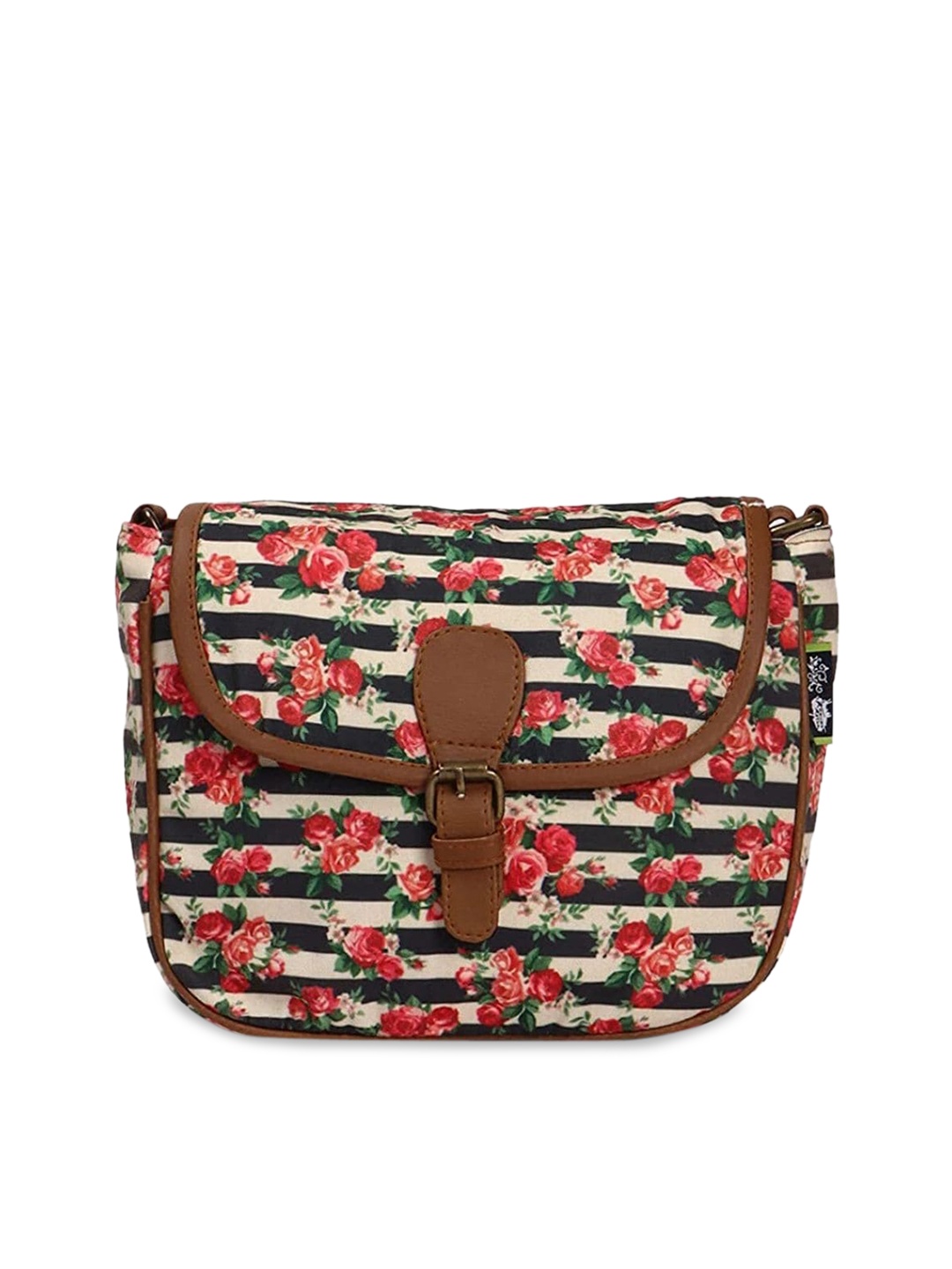 

Kanvas Katha Multicoloured Structured Sling Bag, Multi