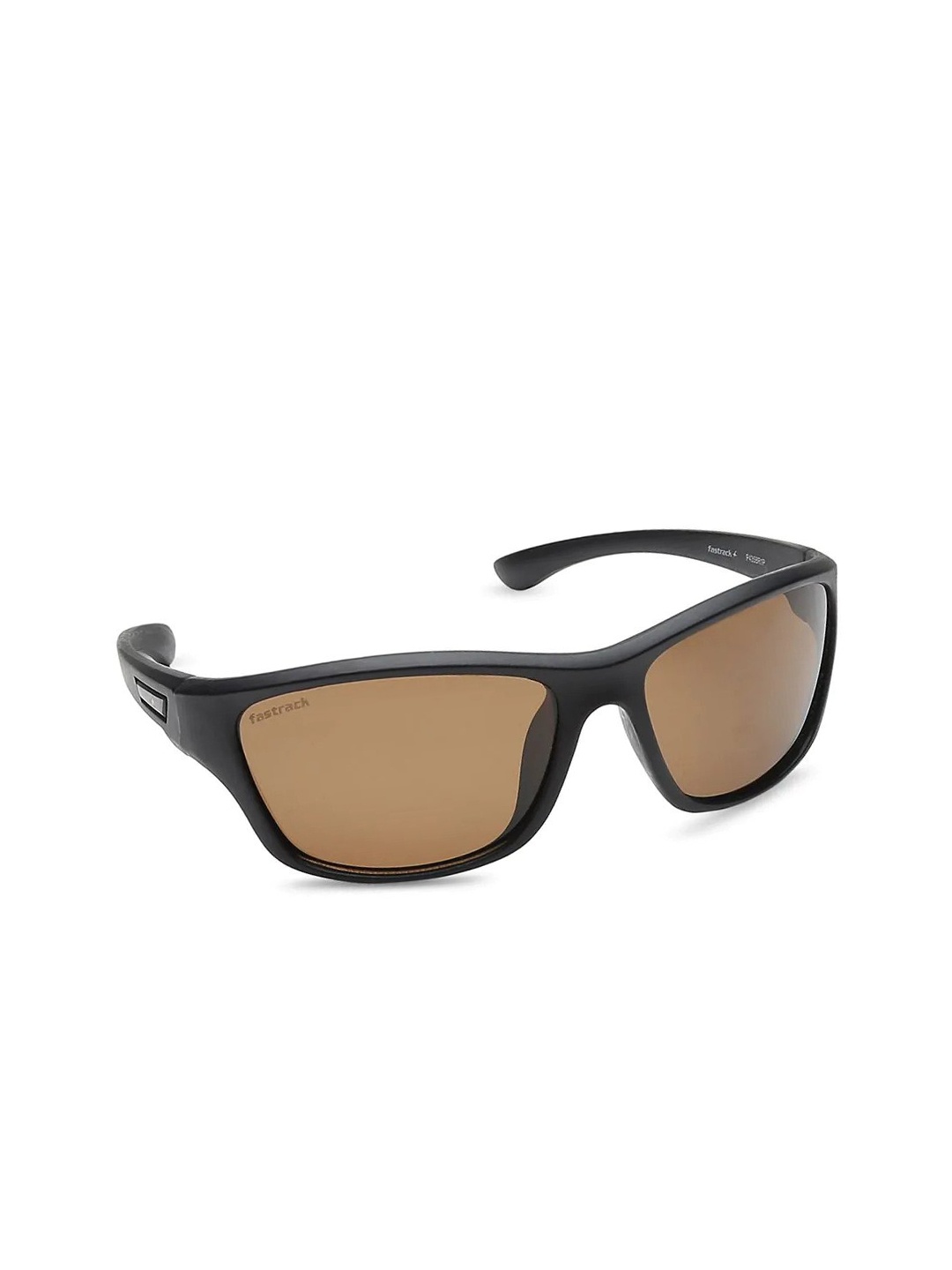 

Fastrack Unisex Brown Lens & Black Sports Sunglasses with UV Protected Lens