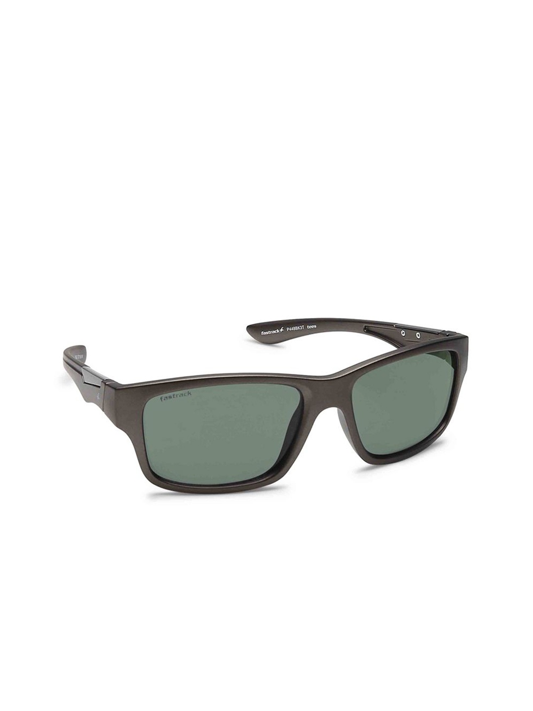 

Fastrack Unisex Black Lens & Brown Square Sunglasses with UV Protected Lens