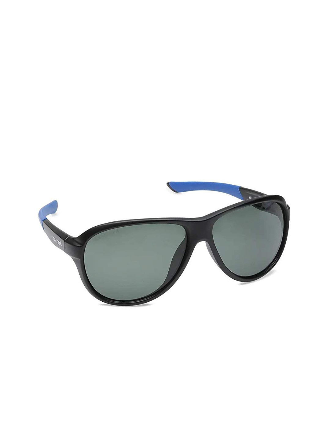 

Fastrack Unisex Green Lens & Black Oval Sunglasses with UV Protected Lens