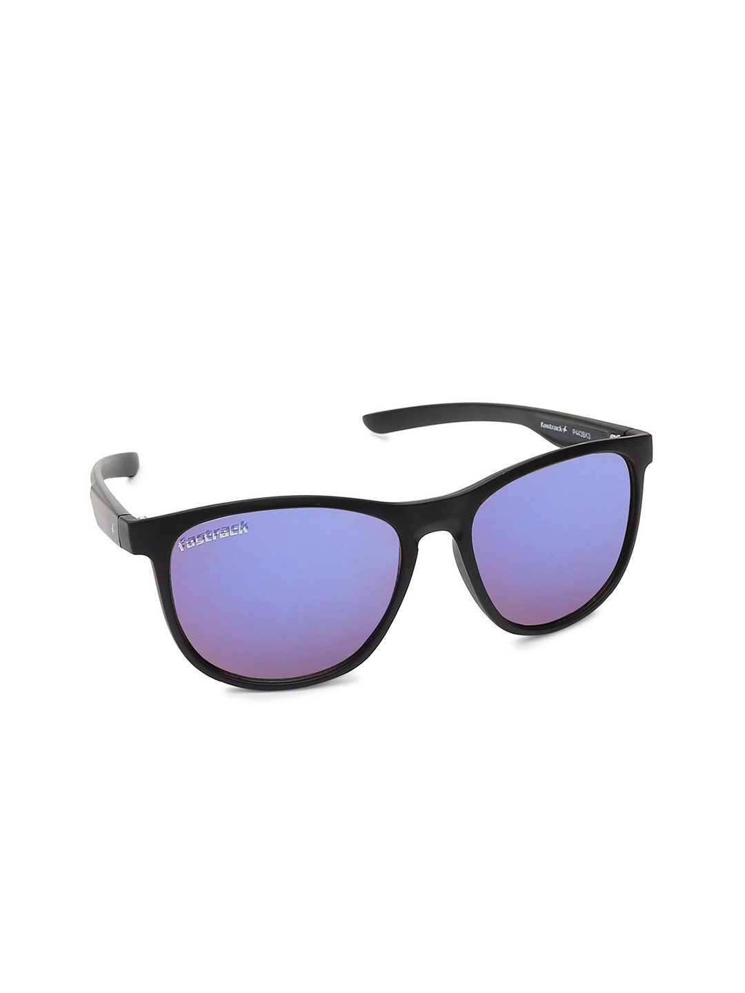 

Fastrack Unisex Blue Lens & Black Square Sunglasses with UV Protected Lens