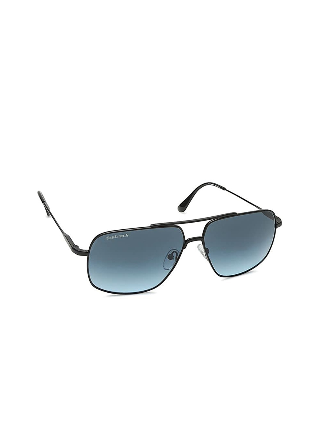 

Fastrack Unisex Blue Lens & Black Square Sunglasses with UV Protected Lens