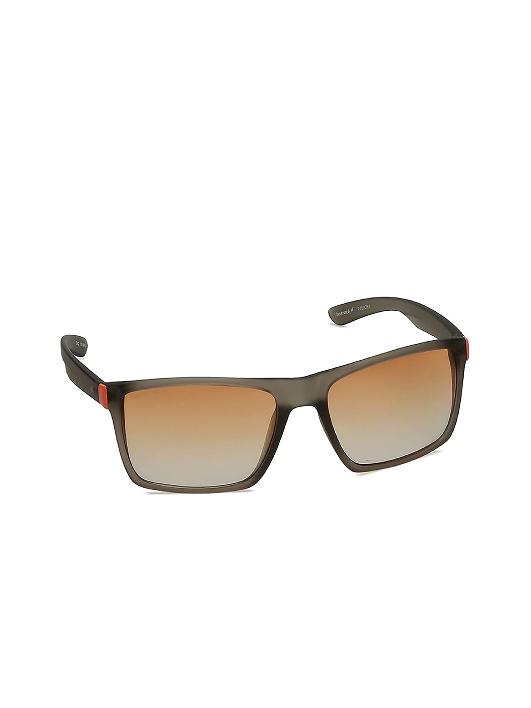 

Fastrack Unisex Brown Lens & Brown Square Sunglasses with UV Protected Lens