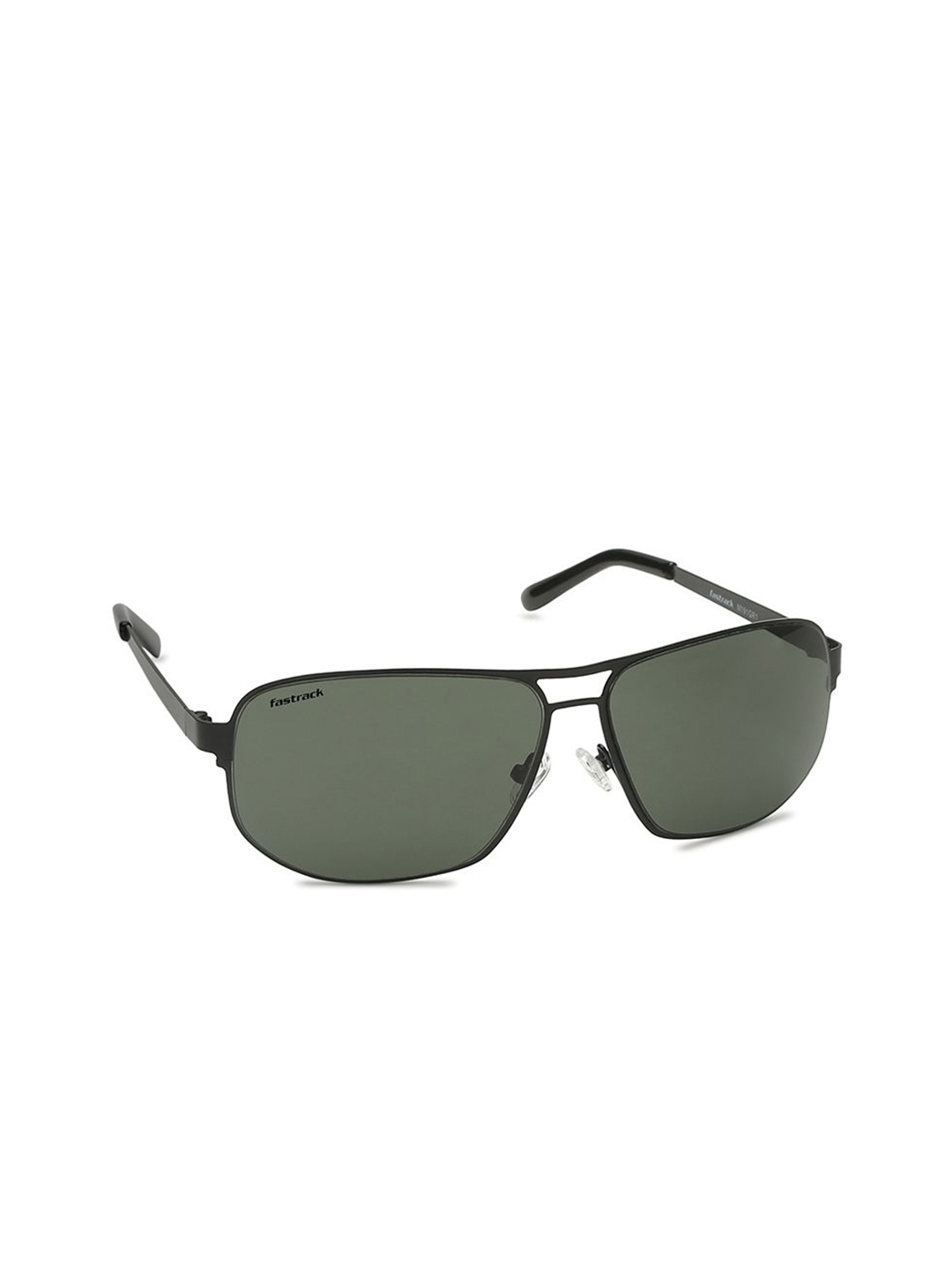 

Fastrack Unisex Green Lens & Black Square Sunglasses with UV Protected Lens