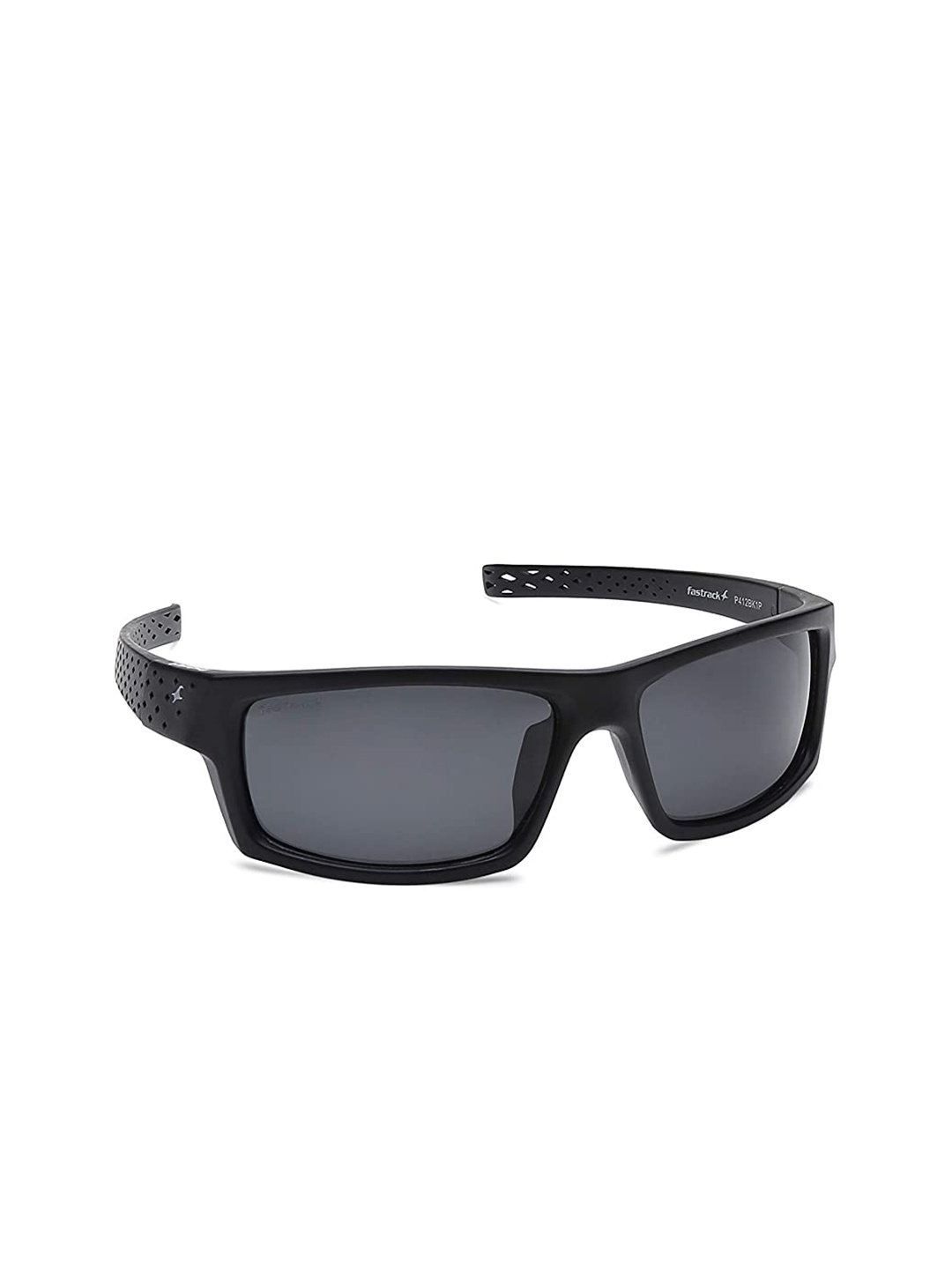 

Fastrack Unisex Black Lens & Black Square Sunglasses with UV Protected Lens