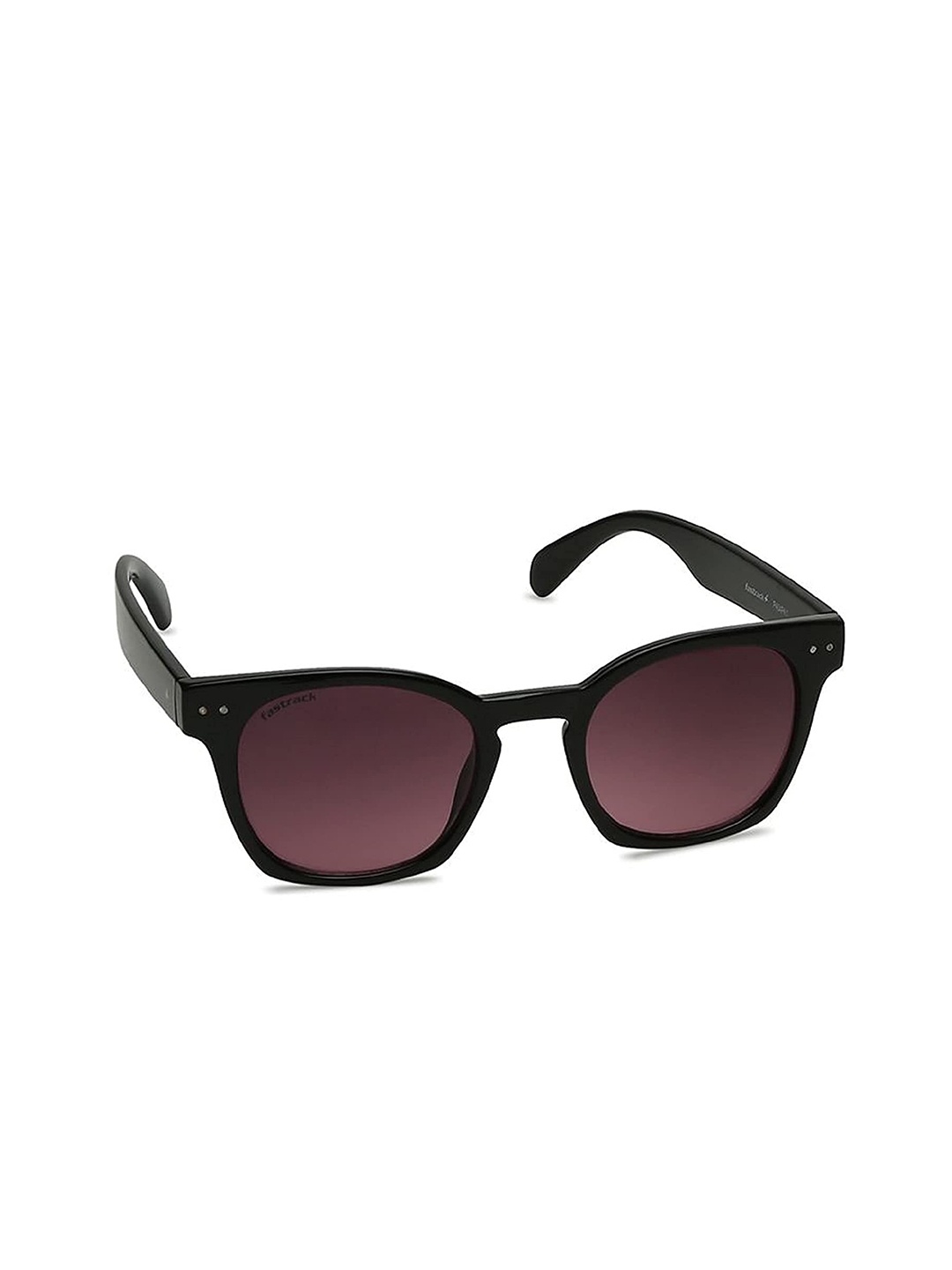 

Fastrack Unisex Brown Lens & Black Round Sunglasses with UV Protected Lens