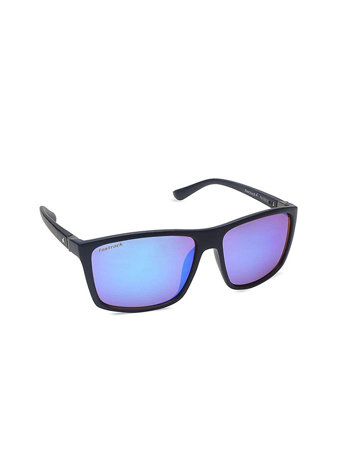 

Fastrack Unisex Blue Lens & Black Square Sunglasses with UV Protected Lens