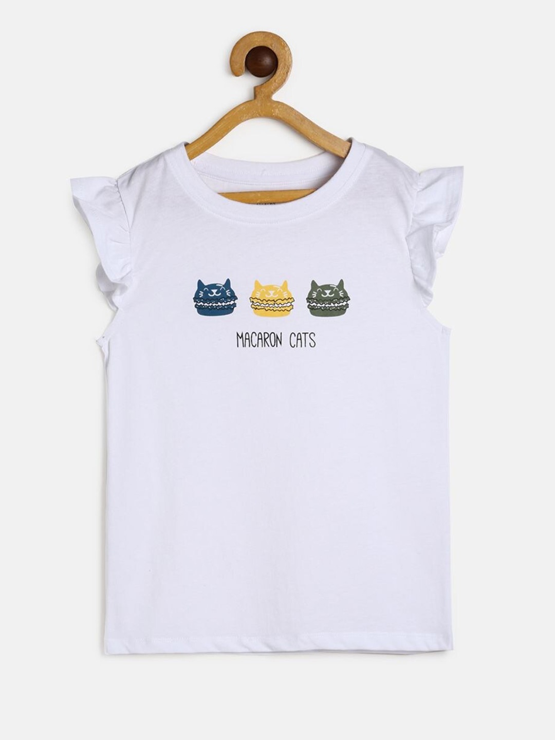 

MINI KLUB White Print Top