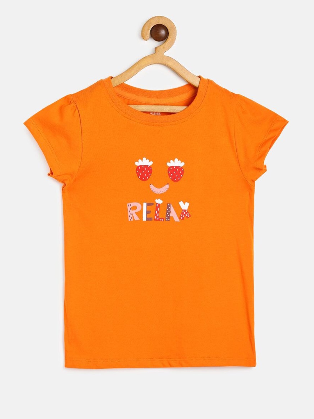 

MINI KLUB Orange Print Top