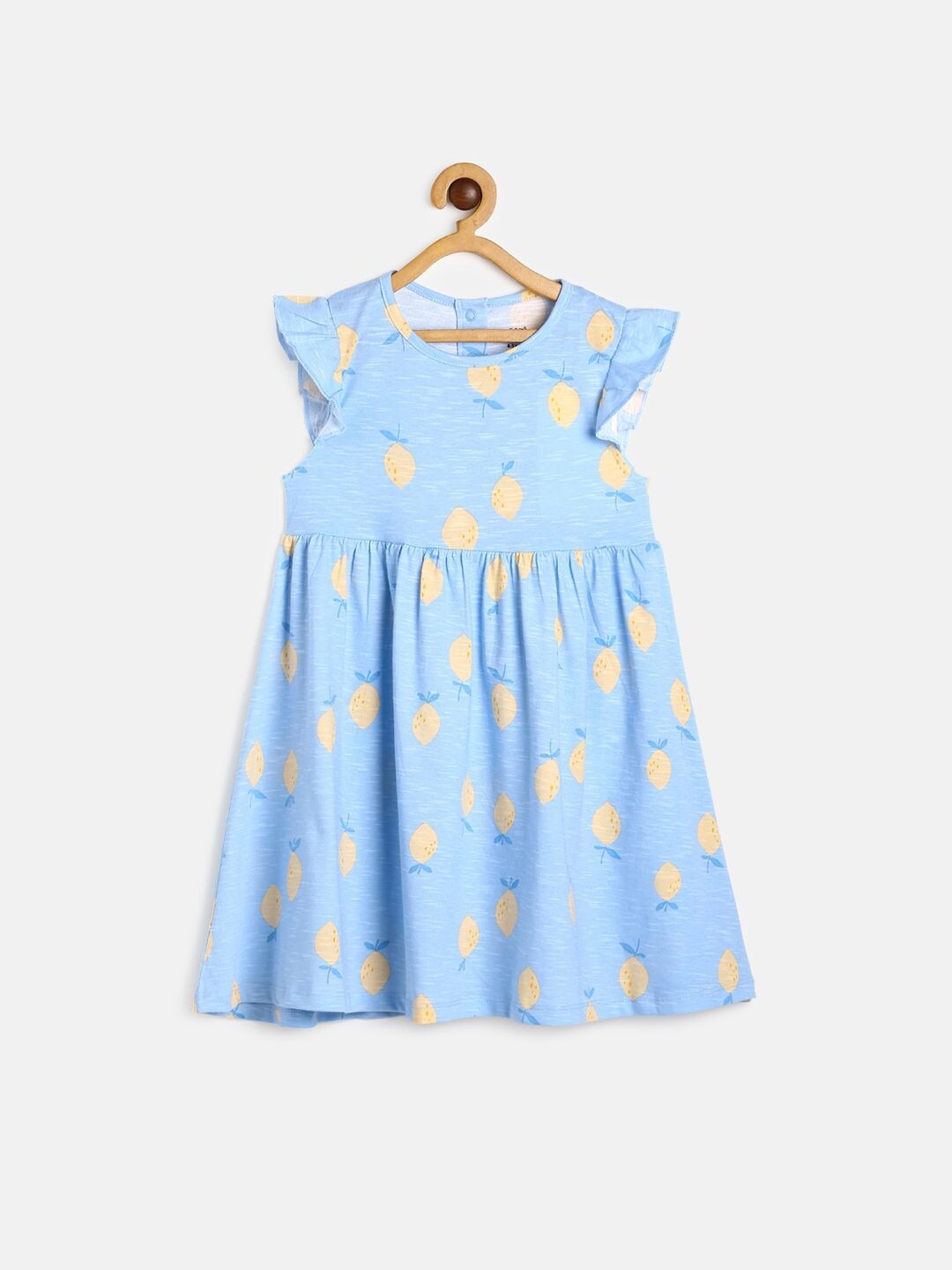 

MINI KLUB Blue Floral A-Line Dress