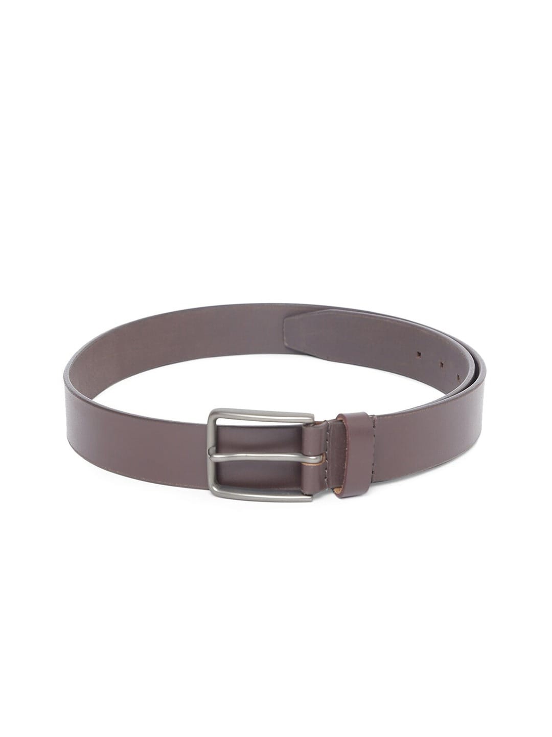 

TOM LANG LONDON Men Brown Leather Belt