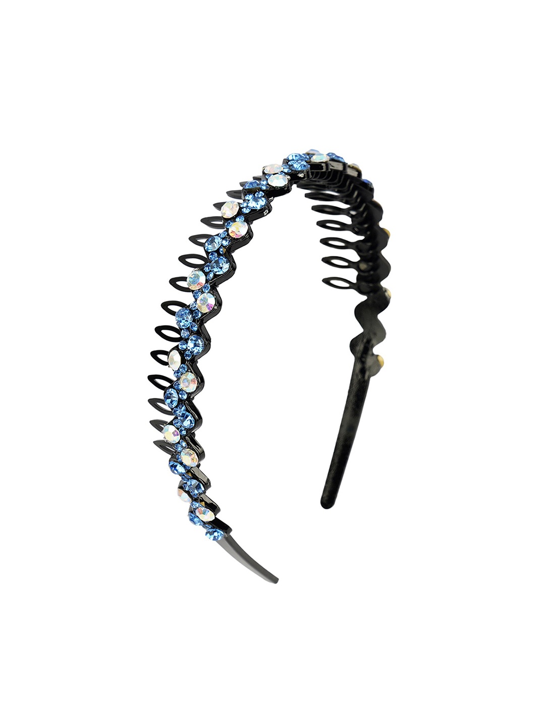 

MIZORRI Women Blue Embellished Hairband